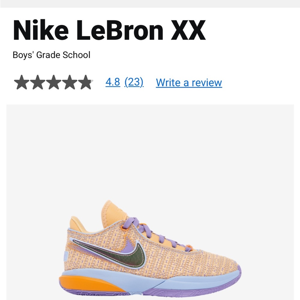 Nike Lebron XX Basketball Shoes